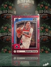 2024 Panini Optic Kyshawn George Rated Rookie Red Velocity Prizm /299