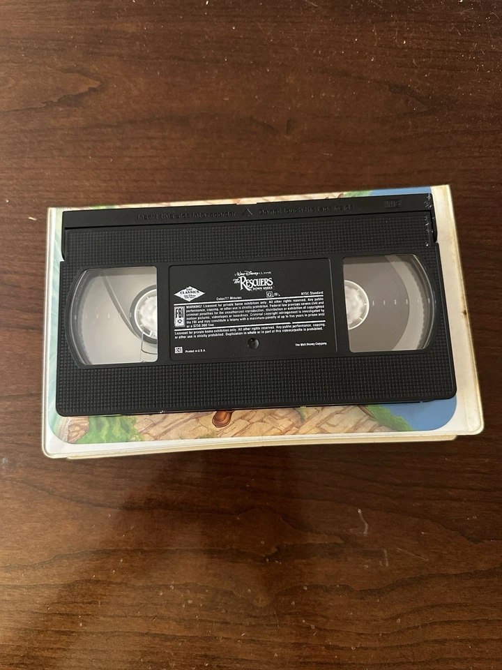 The Rescuers Down Under VHS Disney Classic Movie - Image 4 of 4