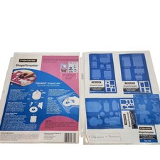Fiskars ShapeTemplate Lot Squares Rectangles ...