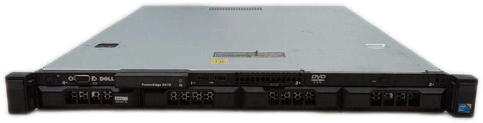 Dell PowerEdge R410 Rack Server 2x Xeon 2.4GHz 64GB RAM - Image 3 of 4