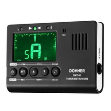 Donner Digital Metronome Tuner Tone Generator 3 in 1 for Guitar/ Instruments
