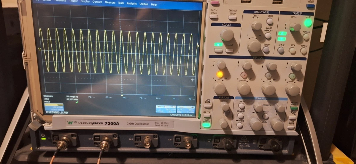 LeCroy 9424 QUAD 350MHzオシロスコープ 本体（ジャンク品） LeCroy 9424 QUAD 350MHzオシロスコープ 本体（ジャンク品） LeCroy