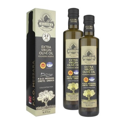 Ellora Farms, Greek Extra Virgin Olive Oil, Certified Single Estate Messara, ...