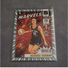 Panini 2025 Donruss Net Marvels Sabrina Ionescu Insert #7 Liberty WNBA
