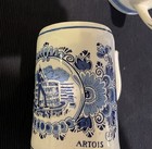 Bundle of 2 Delft Blue Hand Painted Beer Mugs Holland 1 Heineken 1 Stella Artois — photo 6