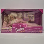 Bedtime Barbie Doll Figure Blonde Soft Body Toy 1993 Mattel Vintage 11079