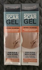Nuvadermis Advanced Scar Gel - Retinol, Allantoin - PACK OF 2 1.7 Oz. X2