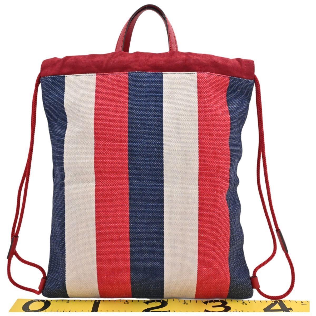 Gucci Logo Drawstring Medium Backpack Tricolor B … - image 2