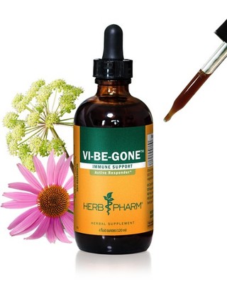Herb Pharm Virattack Liquid Herbal Formula with Lomatium for Active Immune