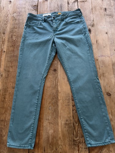 Anthropologie Pilcro And The Letter Press Women’s Teal Straight Leg Causal