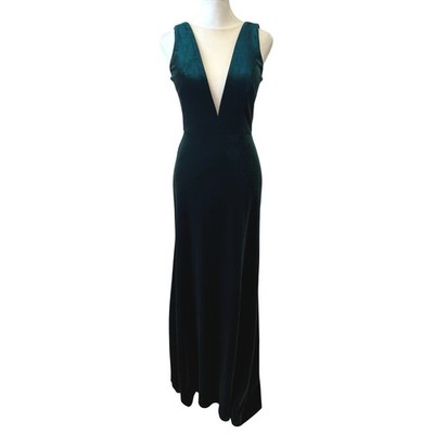 slim fit dress slacks Emerald Green Velvet Rose Straps A-line Prom Dress main image 0