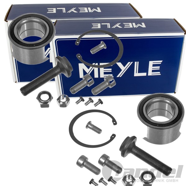 2X Meyle RADLAGER-SATZ Vorne Beidseitig Passend FÜR VW Transporter Links+Rechts-image