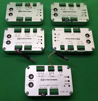 *Lot Of 5* Crestron C2N-IO Control Port Expansion Module