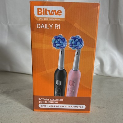 Bitvae Daily R1 Rotary Electric Toothbrush2 Pack