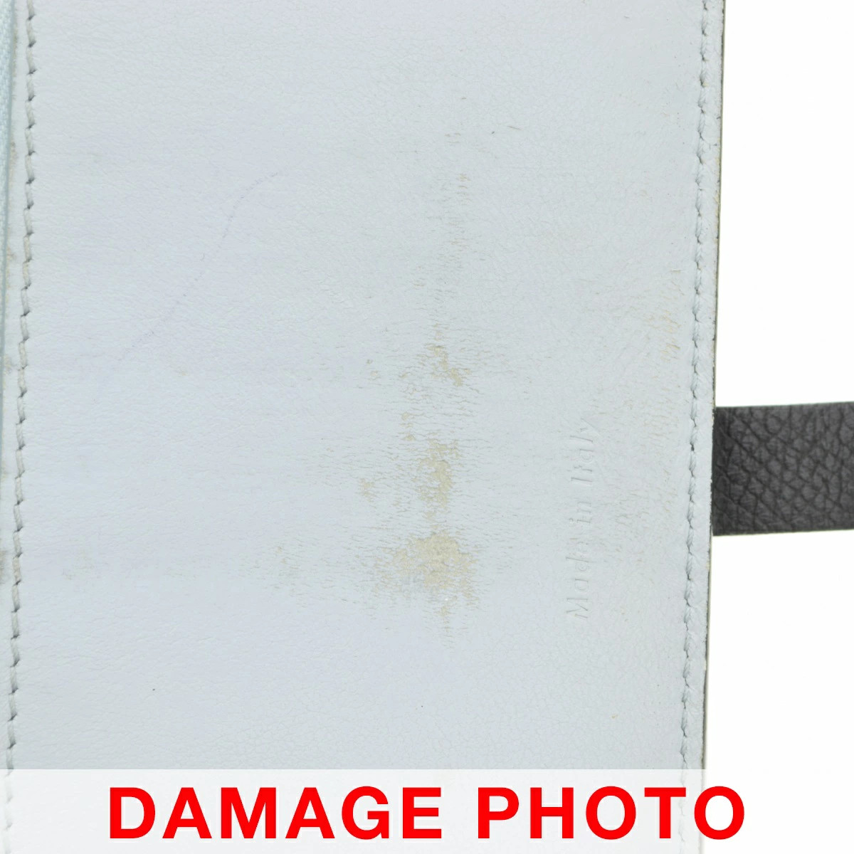 Celine Multi Function Strap Wallet Black Leather … - image 8