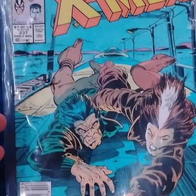 Marvel Comics Uncanny X-Men #237 1990 Wolverine Chris Claremont Jim Lee