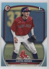 2023 Bowman Draft Sky Blue 335/499 Justin Riemer #BD-182 0a98