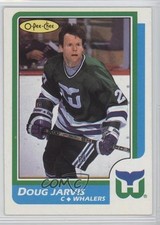 1986-87 O-Pee-Chee Doug Jarvis #28 0a4