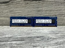 Lot 2 Kingston 4Gb 1Rx8 DDR3L PC3L-12800S Memory Ram SODIMM KNWMX1-ETB T23