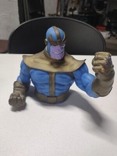 Marvel Thanos Monograma PVC Busto Moneda Banco Vengadores Supervillano Iron Man Figura