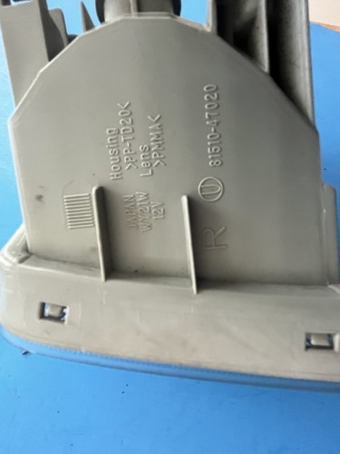 11-15 TOYOTA PRIUS PARACHOQUES PASAJERO DERECHO LUZ DE GIRO OEM 81510-47020 - Imagen 4 de 10