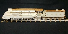 Laser Cut Wooden Mallard Steam Train 3D Model/Puzzle Kit