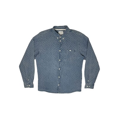 Norse Projects Anton Indigosamen Shirt Herren Medium All Over Print