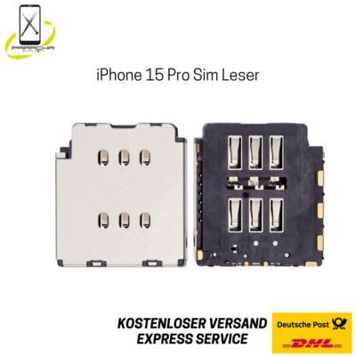 Original Apple iPhone 15 Pro/15 Pro Max SIM Leser/Reader-  SIM Card Tray NEU TOP