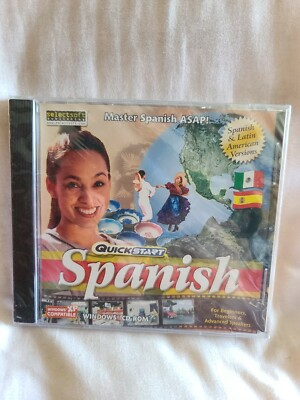 Shelf62g VINTAGE PC GAME/SOFTWARE~ Quick start Spanish