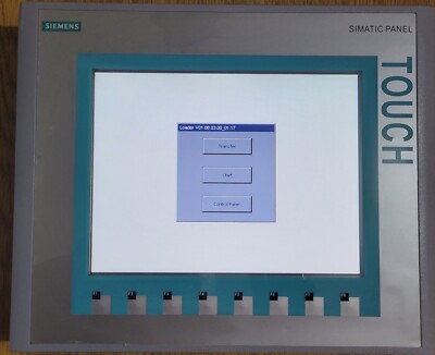 Siemens KTP1000 Basic PN HMI 6AV6 647-0AF11-3AX0 10'' Bildschirm 