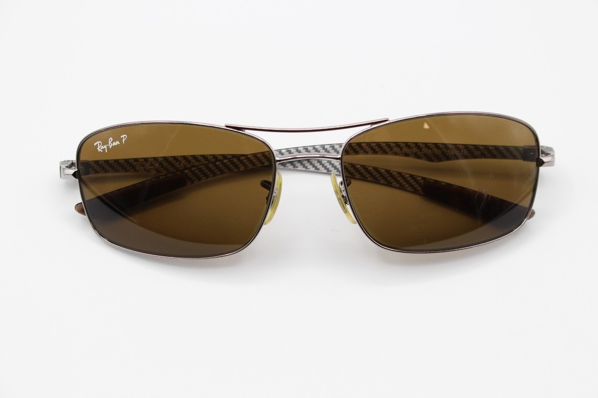 Ray-Ban Sunglasses RB8309 004/83 59-18 3P Gunmetal/Carbon Fiber