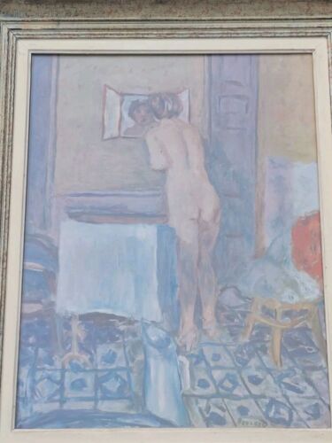 Reproduction Pierre Bonnard peinture Femme tableau cadre montparnasse - Photo 5 sur 10