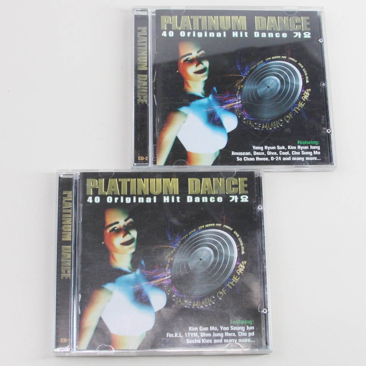 K-POP 韓流 PLATINUM DANCE 【6】廃盤 (2枚組) CD Platinum Dance 2 CD 40 Original Hit Dance 플래티넘 댄스 Korean