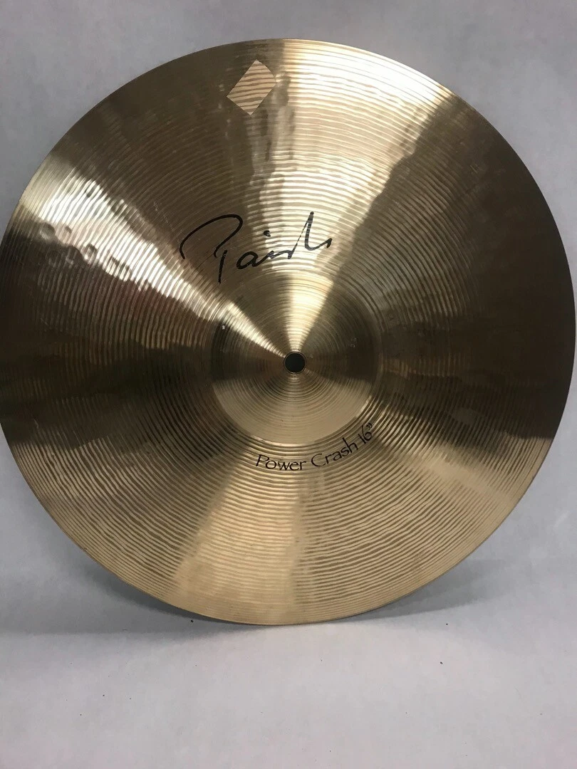 PAISTE SWITZERLAND Full crash 16inch preowned cymbal musical drums band