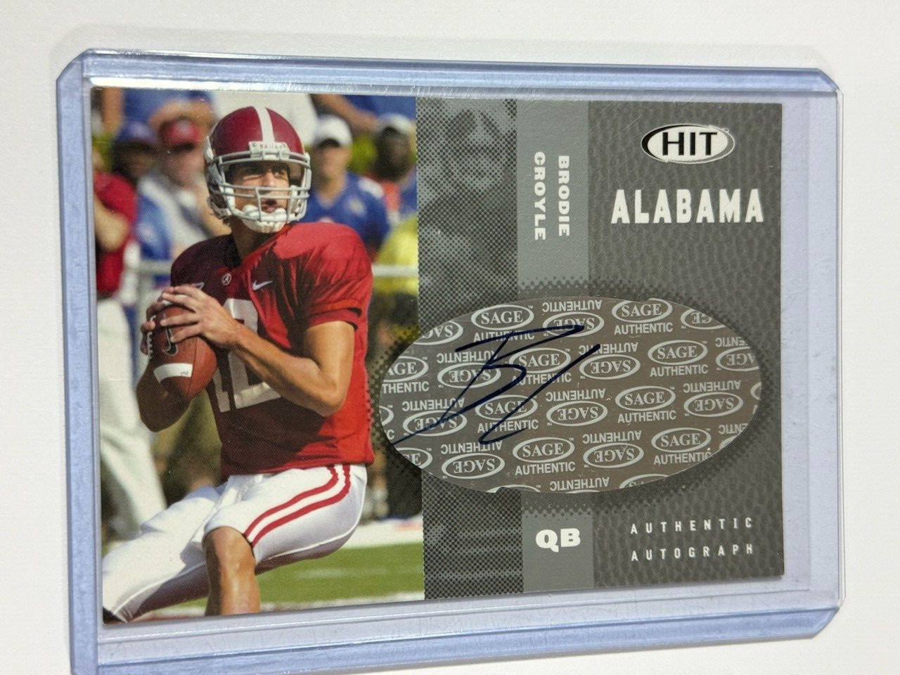 Brodie Croyle SA-GE Hit Autographs #A12 Base