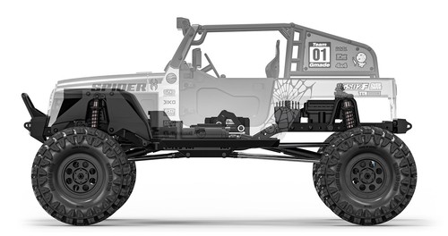 NEW Gmade GM57014 1/10 GS02F Spider Portal TS Kit FREE US SHIP - Picture 6 of 12
