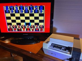 Battle Chess Nintendo Entertainment System, 1990 NES Cartridge And Sleeve tested