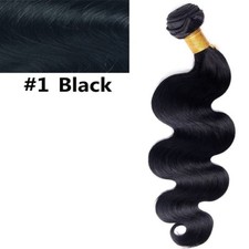 Body Wave Black Human Hair one Ali Bundle US free shipping