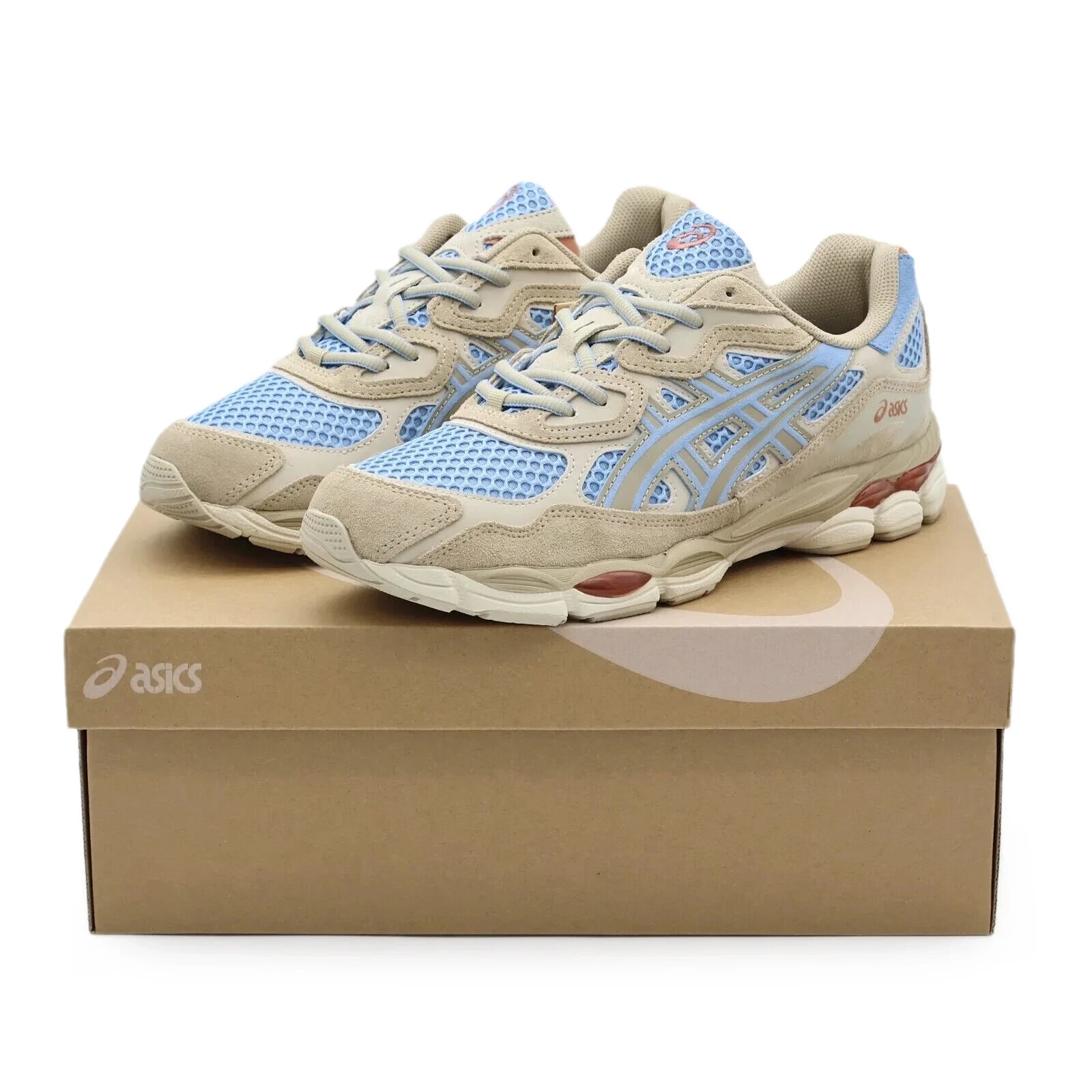 1203A372 401 Asics Gel NYC Harbor Blue Wood Crepe (uomo)