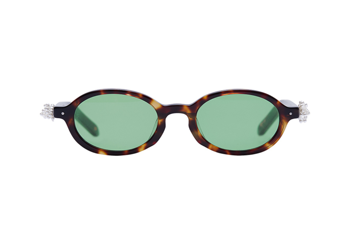 Mardi Mercredi ROUND SUNGLASSES M.O-001_DARK TORTOISE / +