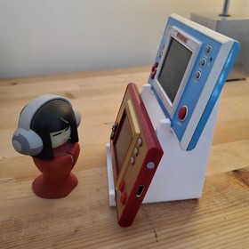 Stand for Game and Watch (New & Old) Handheld Display Stand 2 tier Zelda Mario