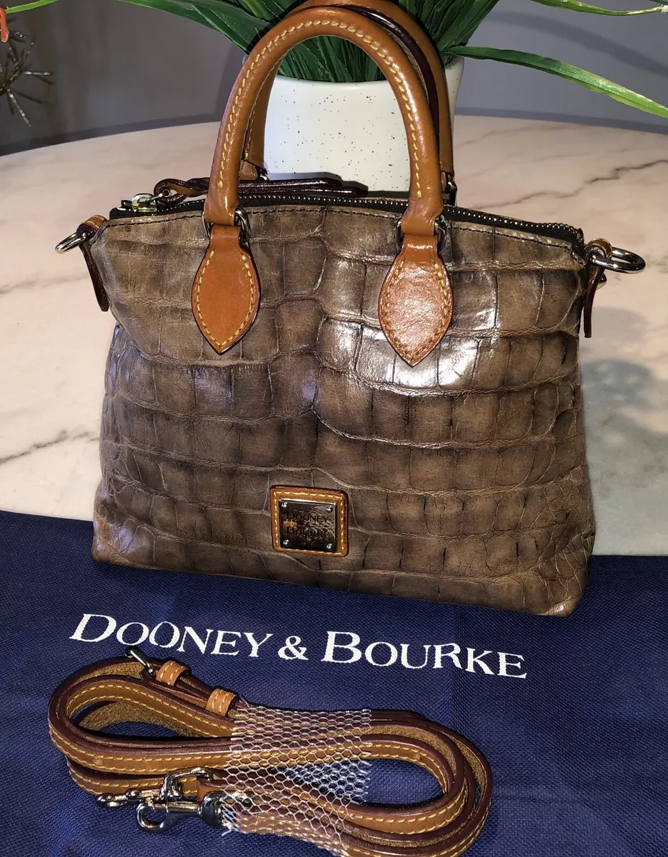EXCELLENT PRE LOVED DOONEY BOURKE LEATHER MINI JANINE SATCHEL