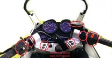 Kawasaki GPZ600R Stainless Steel Handlebar Controls Screws Bolts Switches Clamps