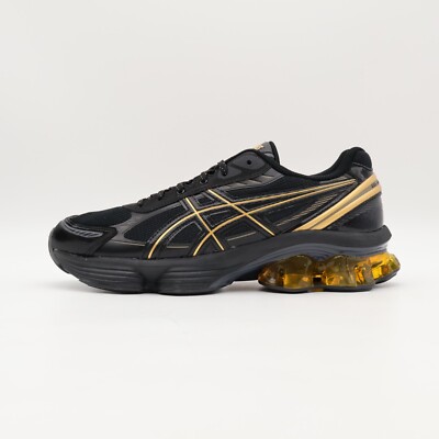 Size 11 - Asics Gel Kinetic Fluent Black Gold for sale online | eBay