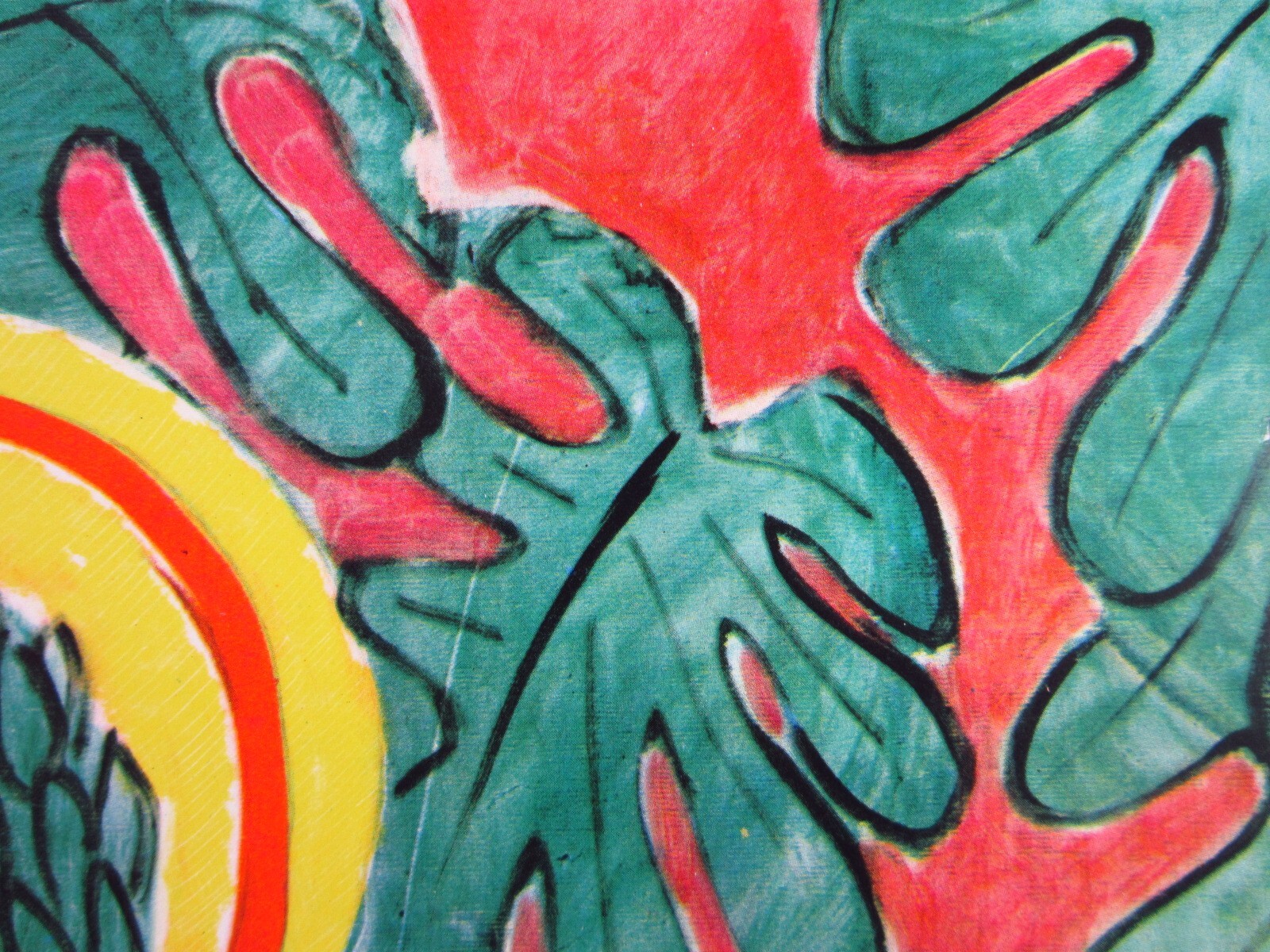 HENRI MATISSE Pineapple & Anemones Flowers France Lithograph Plate Art