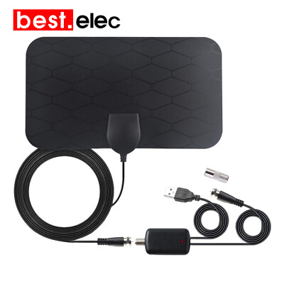 2025 3000miles 1080P HD Digital TV Antenna DVB-T2 With Amplifier Signal Booster