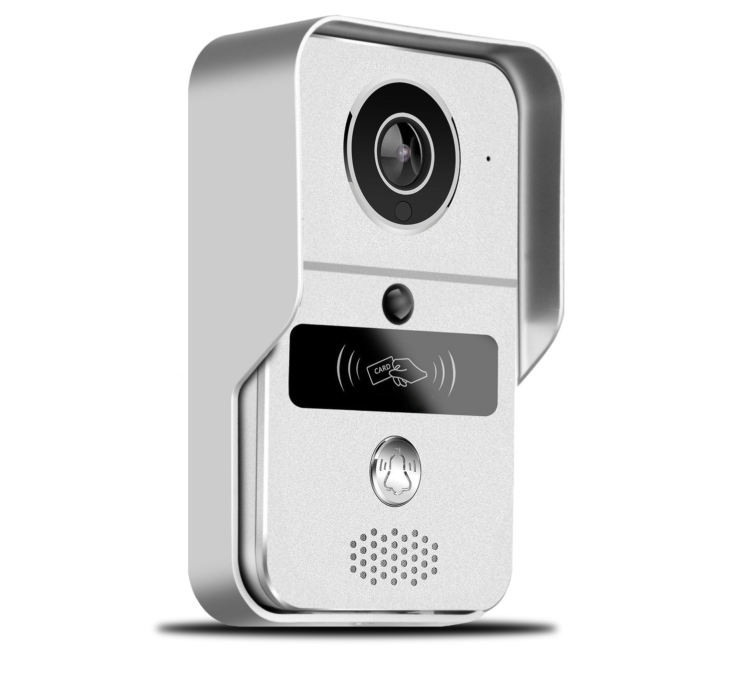 Carillon vidéo KONX KW02-IP7-1V1 connecté Tuya écran tactile 7″ et caméra extérieure AHD