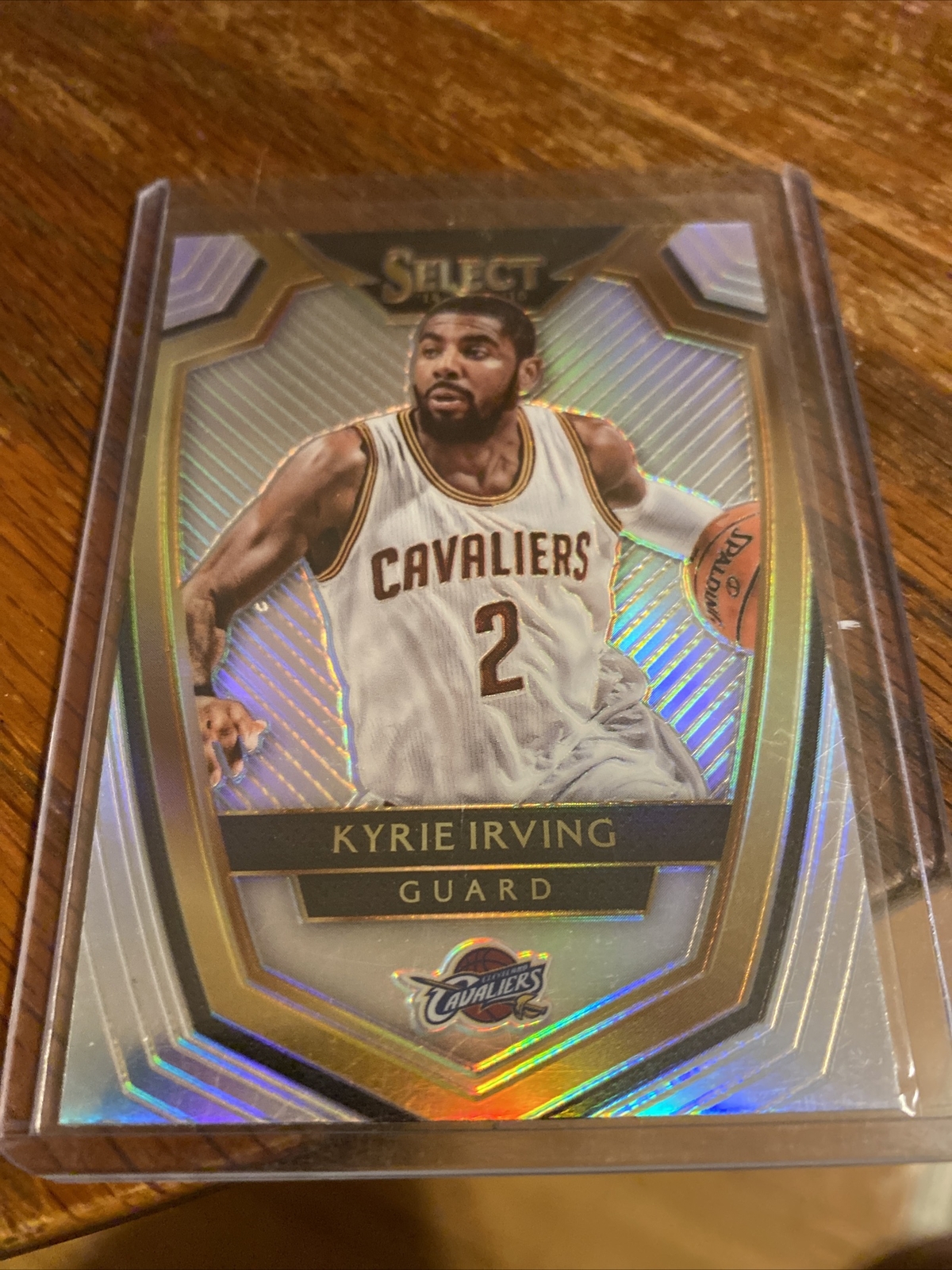 2014-15 Select #125 Kyrie Irving Silver Holo Cavs Nets