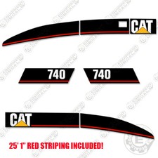 Fits Caterpillar 740 Articulated Dump Truck Decal Kit Replacement Decals