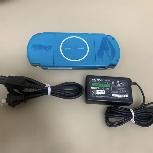 Sony PSP 3000 Hatsune Miku: Project Diva 2nd Limited Edition Tested No Box